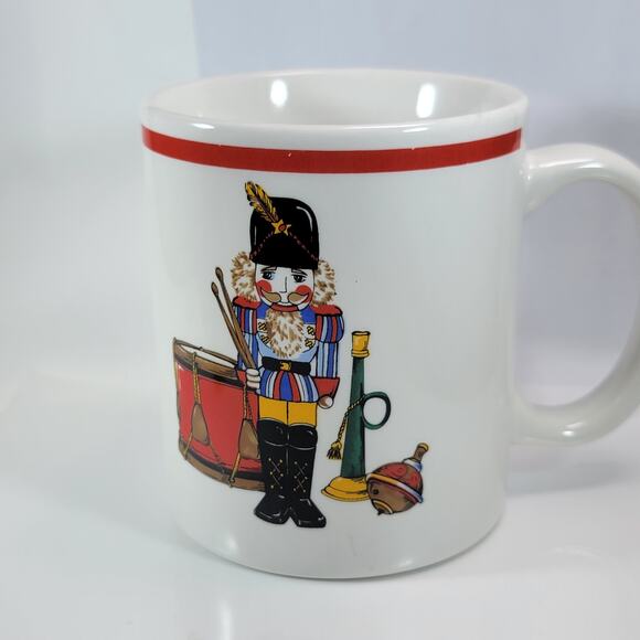Vintage 1994 Nutcracker Mug Bob Timberlake Holiday Spirit Stoneware Cup - Picture 9 of 10